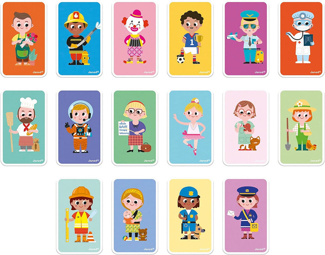 Magnetic books oficios, juego educativo infantil - janod 02597