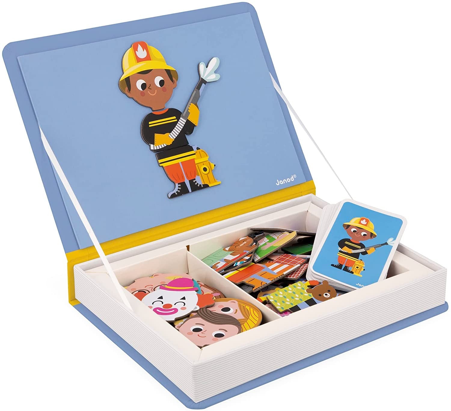 Magnetic books oficios, juego educativo infantil - janod 02597