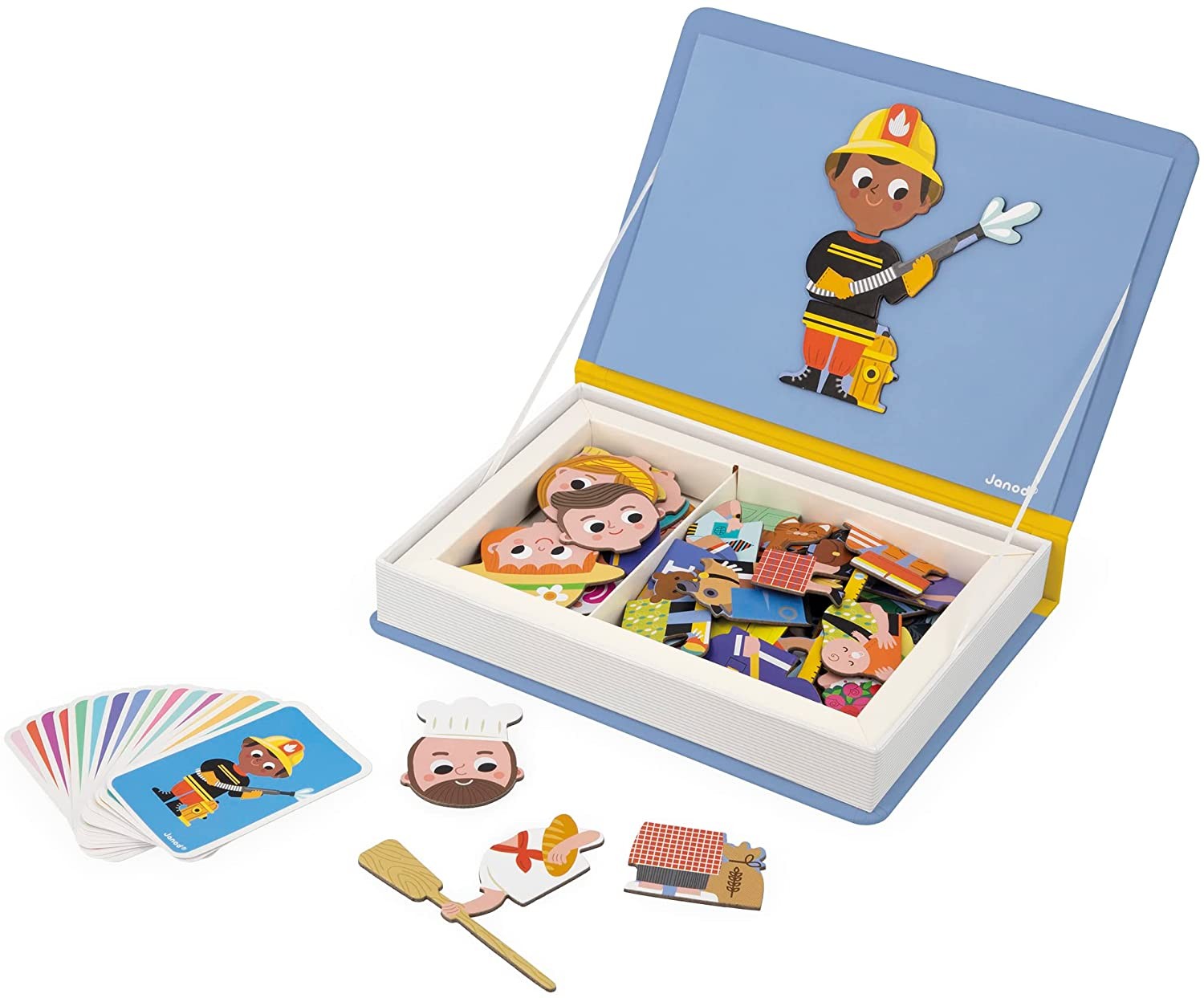 Magnetic books oficios, juego educativo infantil - janod 02597