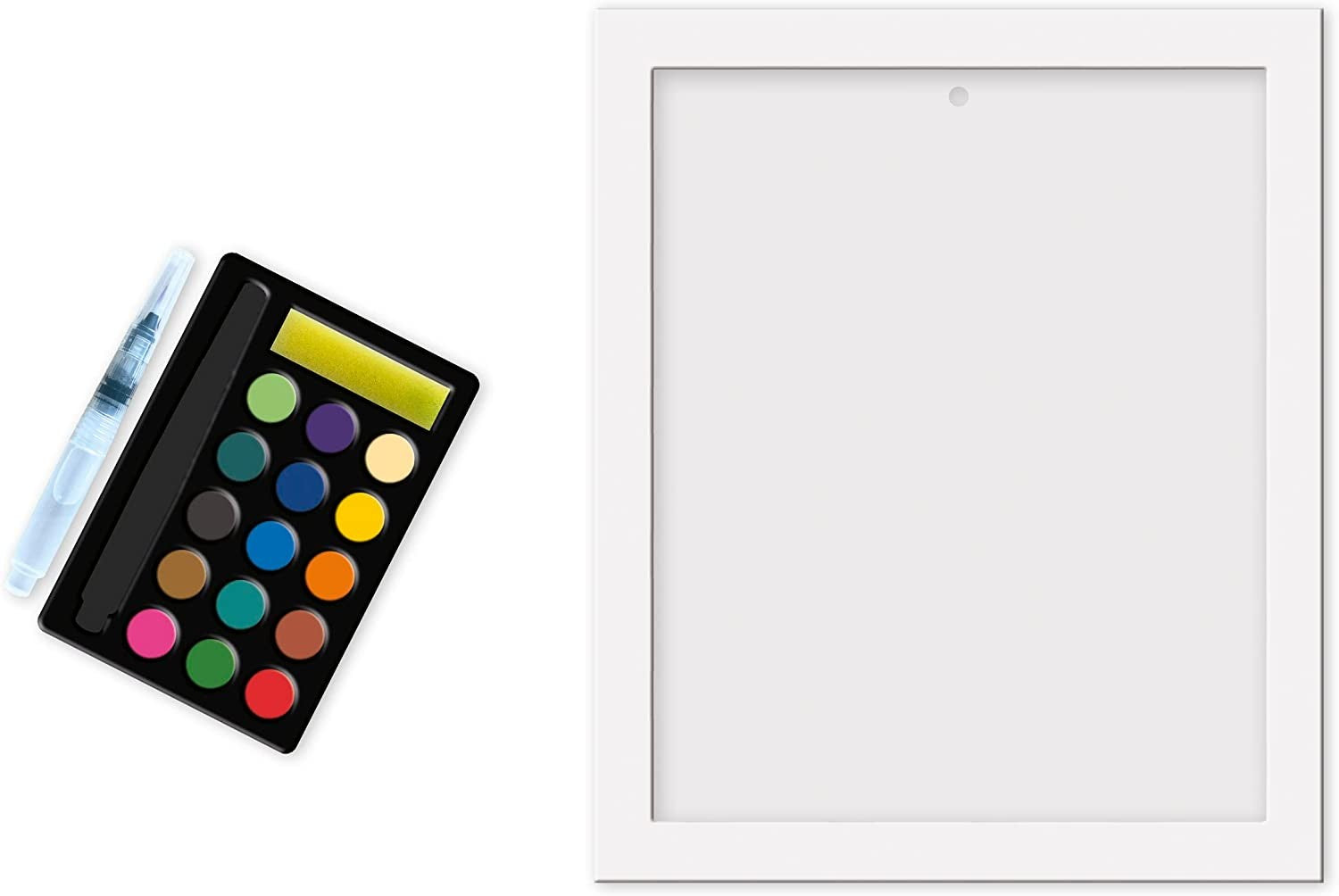 Kit creativo cuadros dorados pintura acuarela animales - Janod J07959