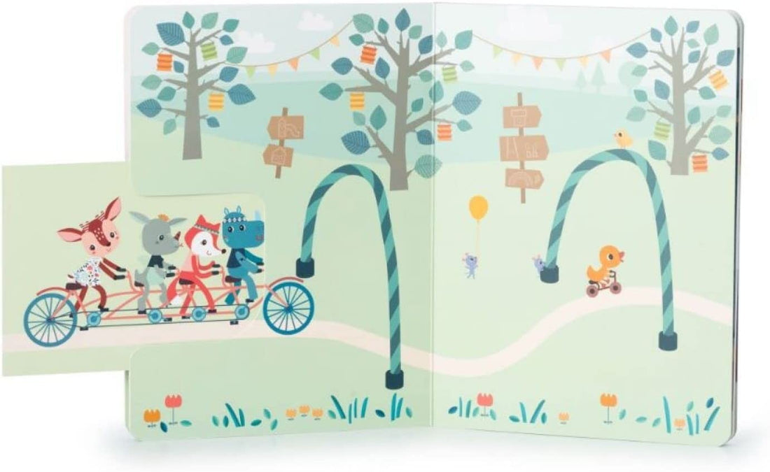 Libro pop ut Garden Party - Lilliputiens 83454