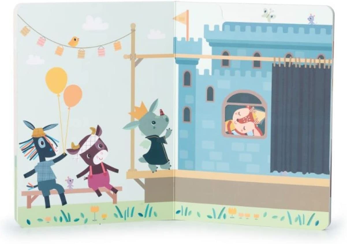 Libro pop up garden party - los contrarios - lilliputiens 83454