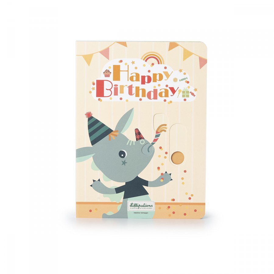 Libro pop up fiesta de cumpleaños - las emociones - lilliputiens 83453