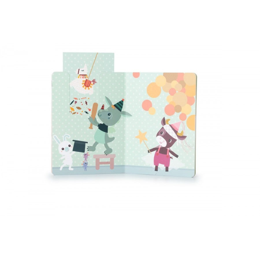 Libro pop up fiesta de cumpleaños - las emociones - lilliputiens 83453