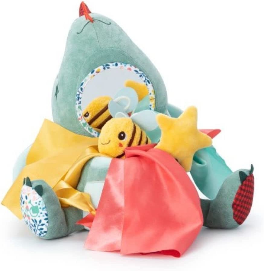 Peluche de actividades Joe el Mago Lilliputiens 83450 - juguete sensorial para bebés desde 9 meses
