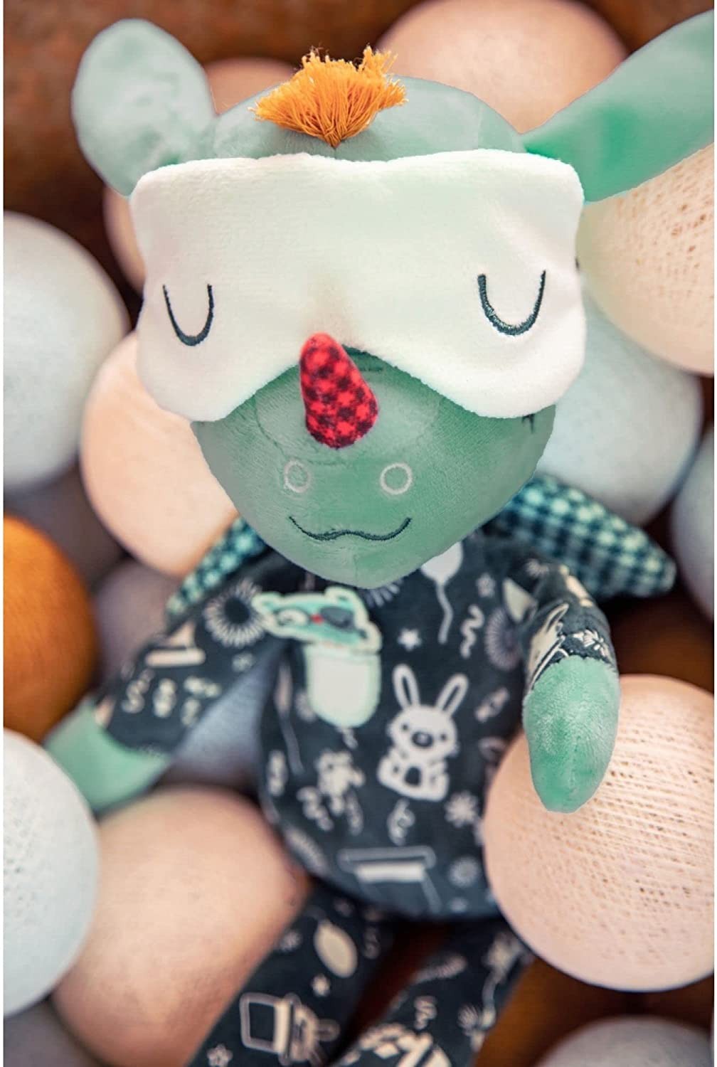 Peluche que Brilla en la Oscuridad Joe Lilliputiens | +6 Meses | Ref. 83447