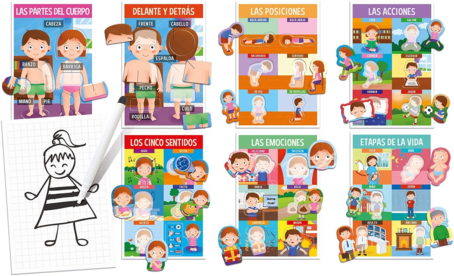 Así estamos hechos, juego montessori - headu 130012095