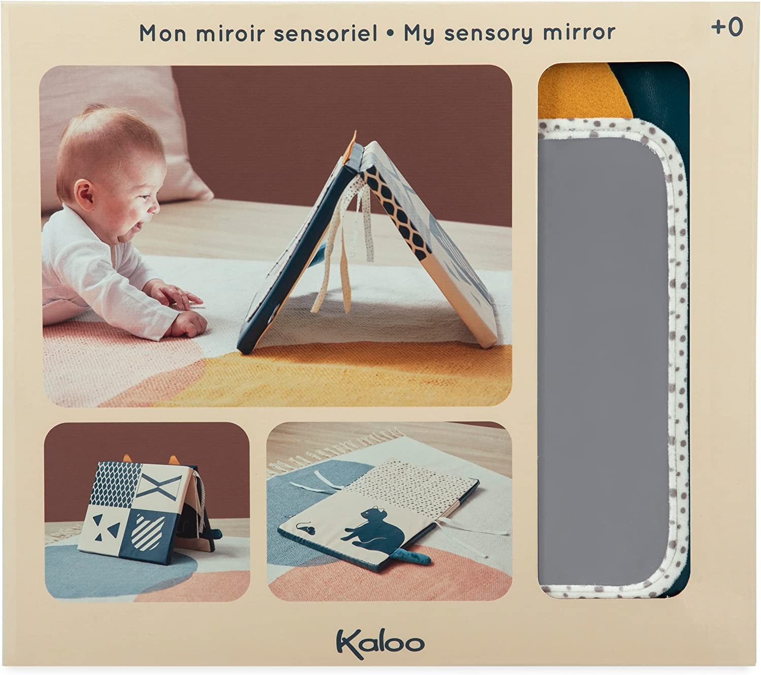 Espejo sensorial bebé - kaloo k227001