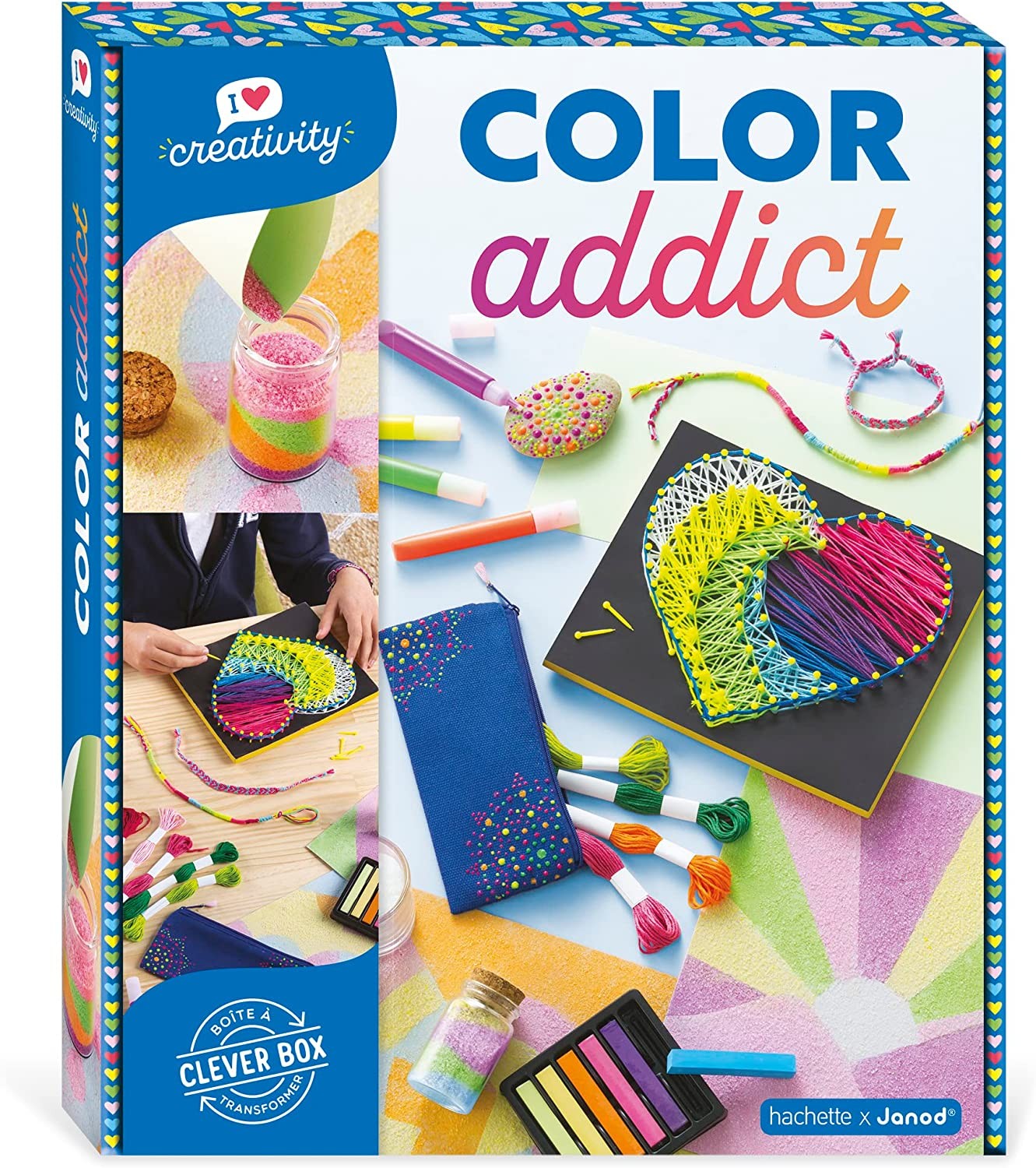 Juego creativo multiactividades color addict - Janod J07754
