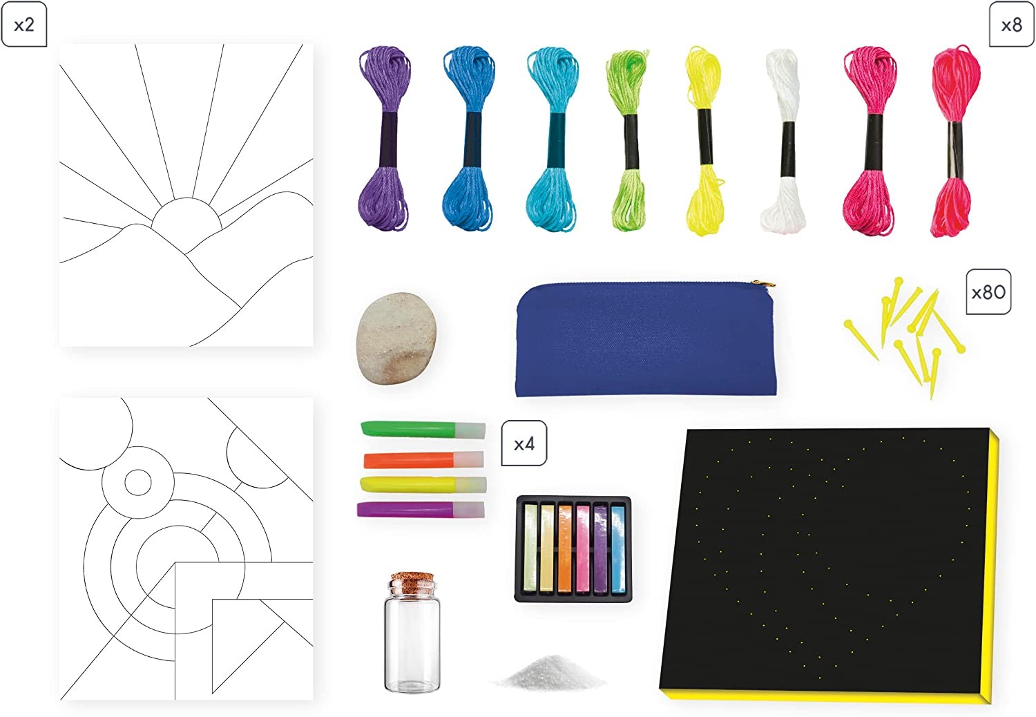 Juego creativo multiactividades color addict - Janod J07754