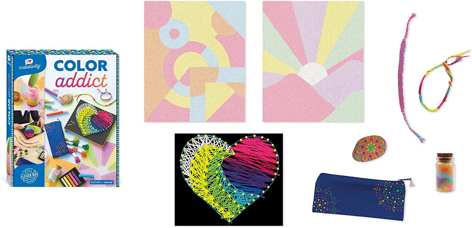 Juego creativo multiactividades color addict - Janod J07754