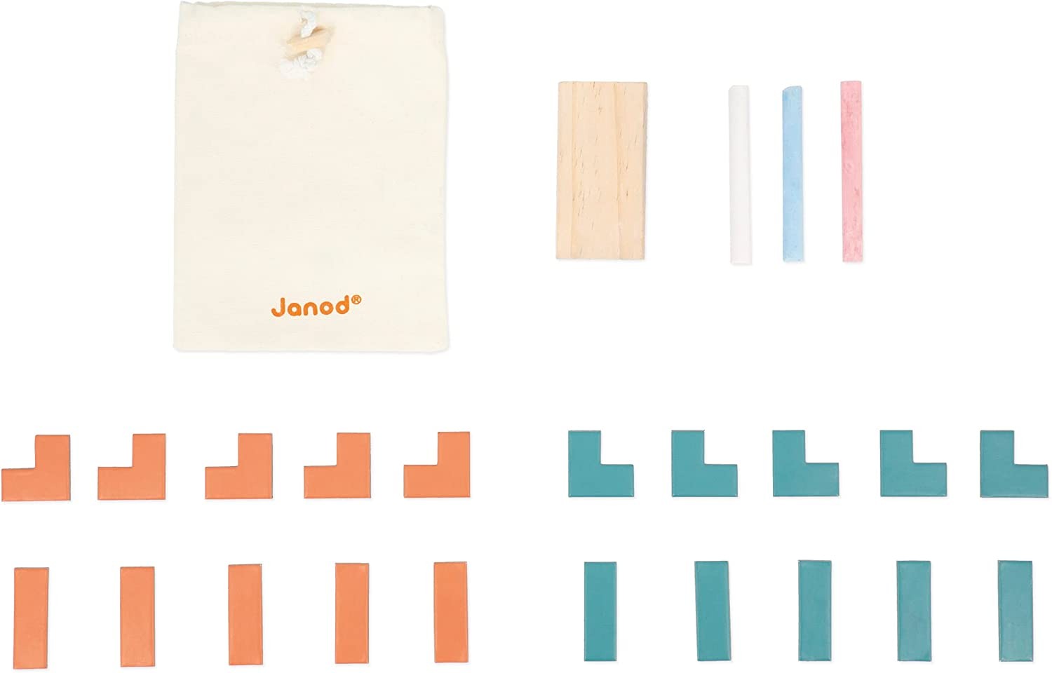 Pizarra reversible magnética - janod j09638