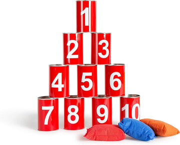 Juego de puntería latas de metal - BS Toys GA093