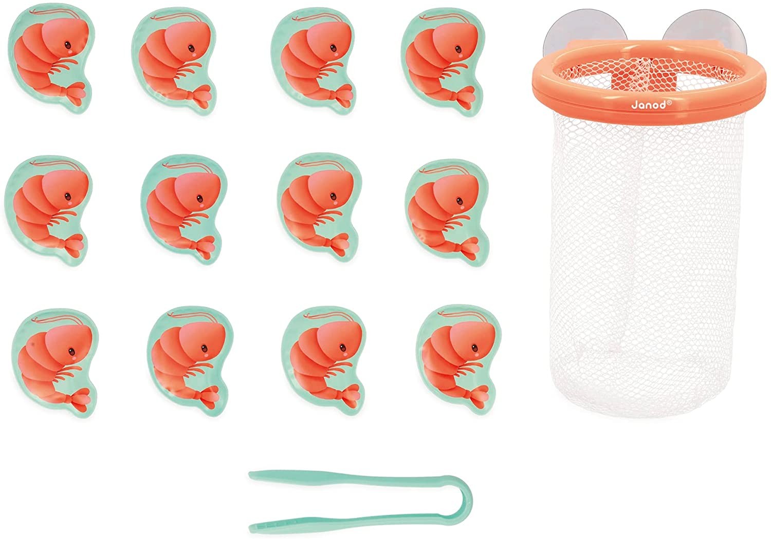 Juguete de baño para bebes, pescar gambas - Janod J04730