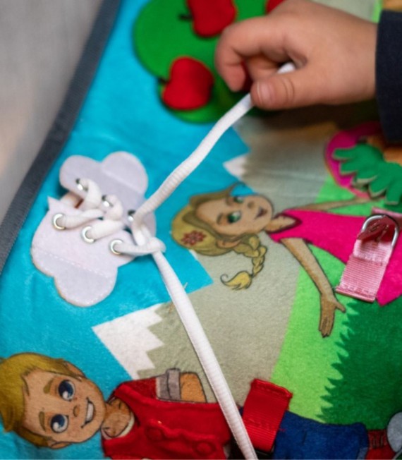 Maletín de actividades busybag juego montessori - max & léa