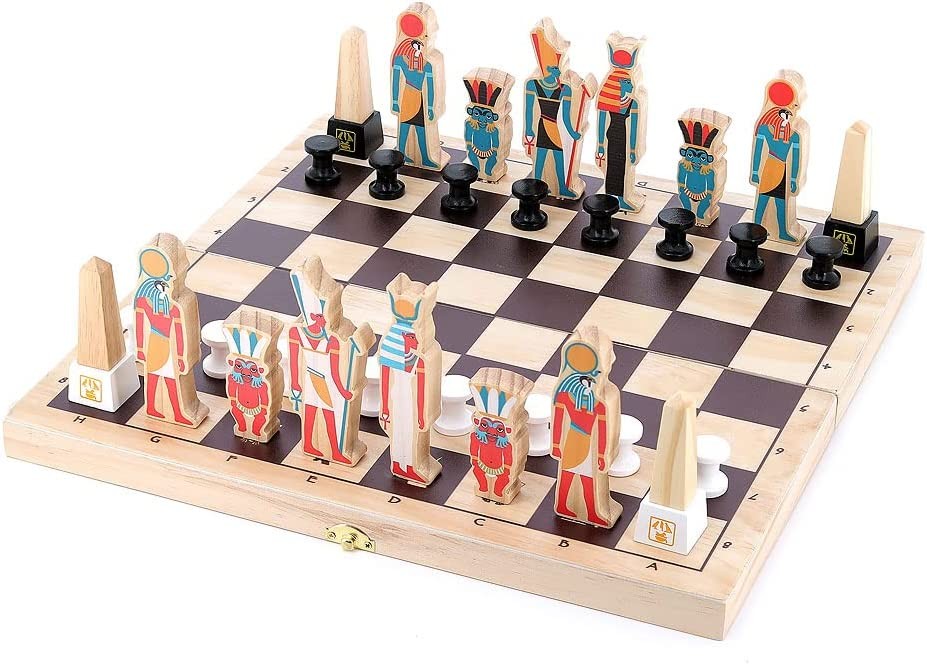 Juego de mesa ajedrez Hieroglyph Chess - Vilac 9506