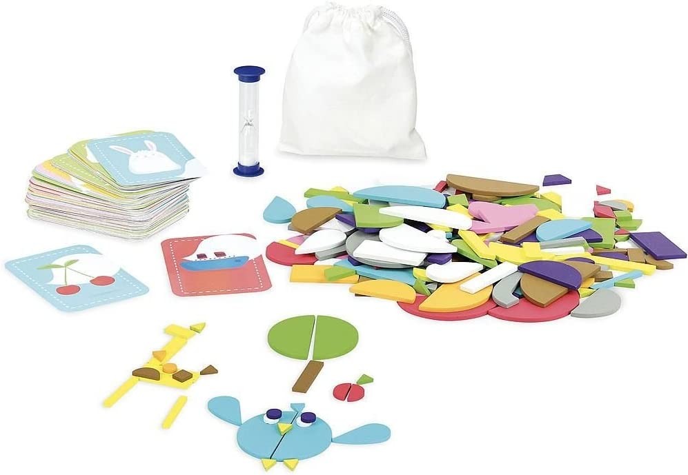 Educational card game, observation game, guessing game - Vilac 6080