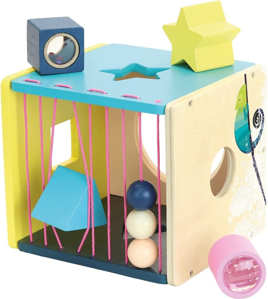 Cubo de formas, estimulación y aprendizaje - Vilac 1065