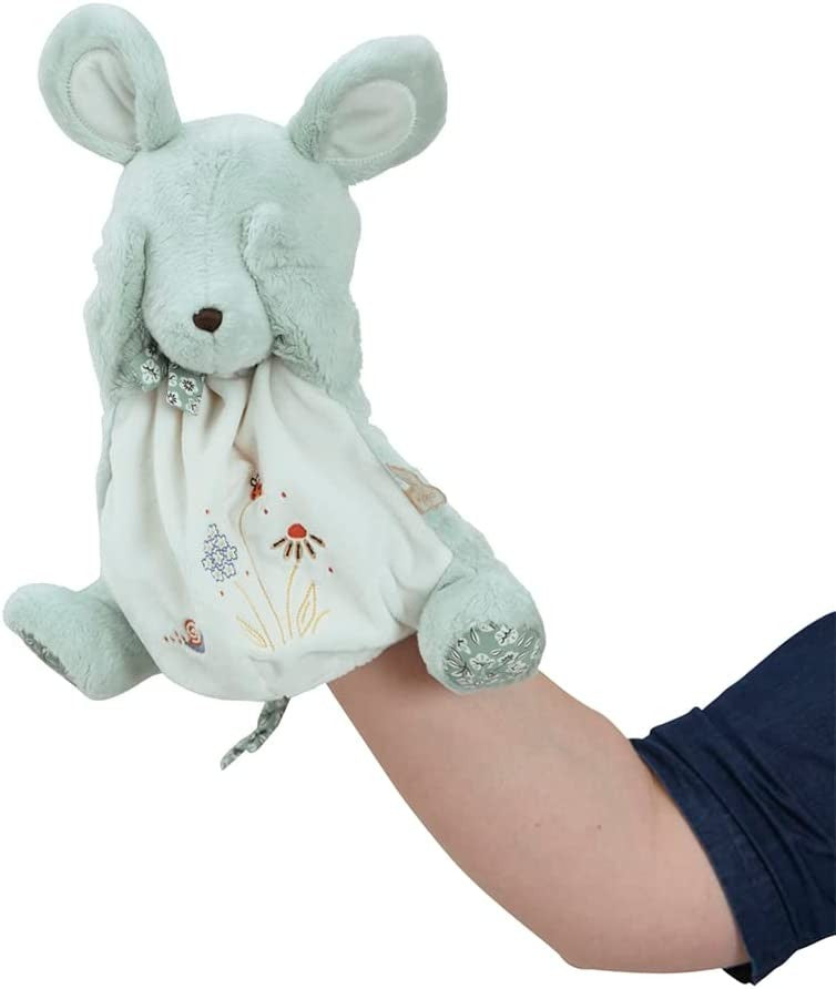 Peluche marioneta ratón verde - Kaloo K210003