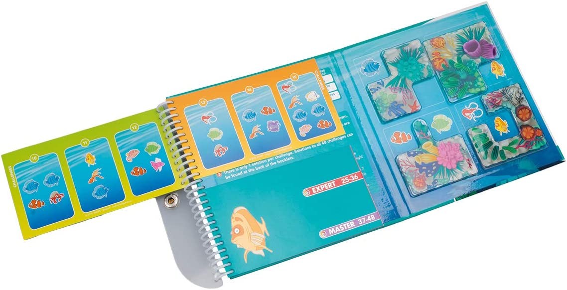 Coral Reef Magnetic Game, Logic Game - Smart Games SGT221