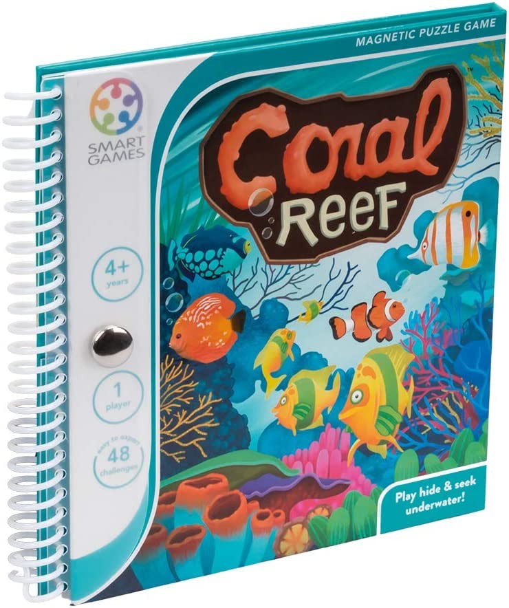 Coral Reef Magnetic Game, Logic Game - Smart Games SGT221
