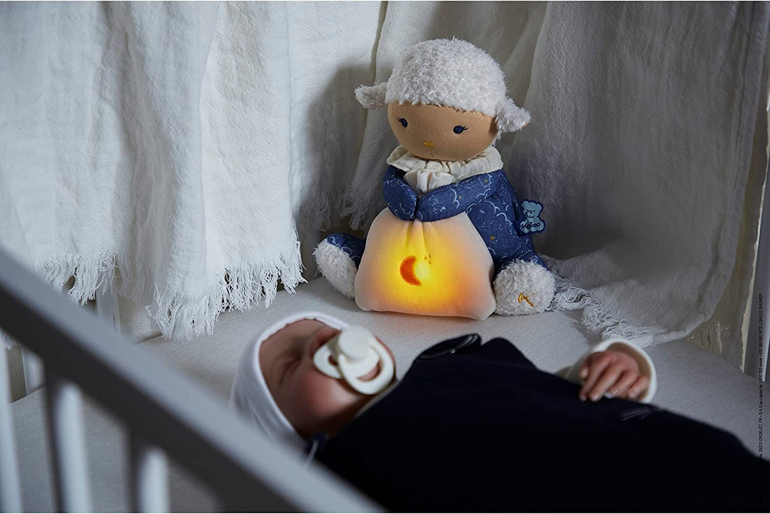 Peluche con luz " la oveja nómada " - kaloo k221006