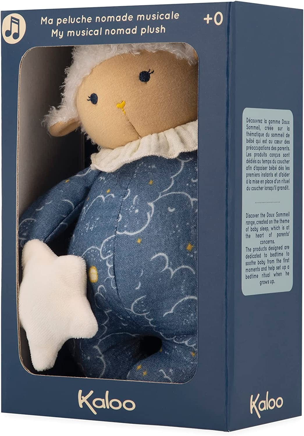 Peluche musical nómada oveja despieta - kaloo juk221004