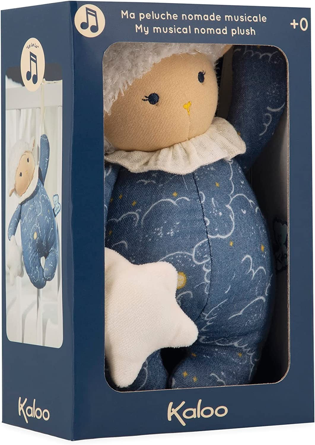 Peluche musical nómada oveja despieta - kaloo juk221004