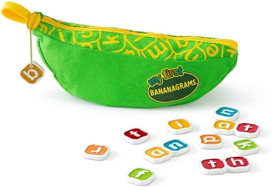 Juego de palabras mi primer bananagrams