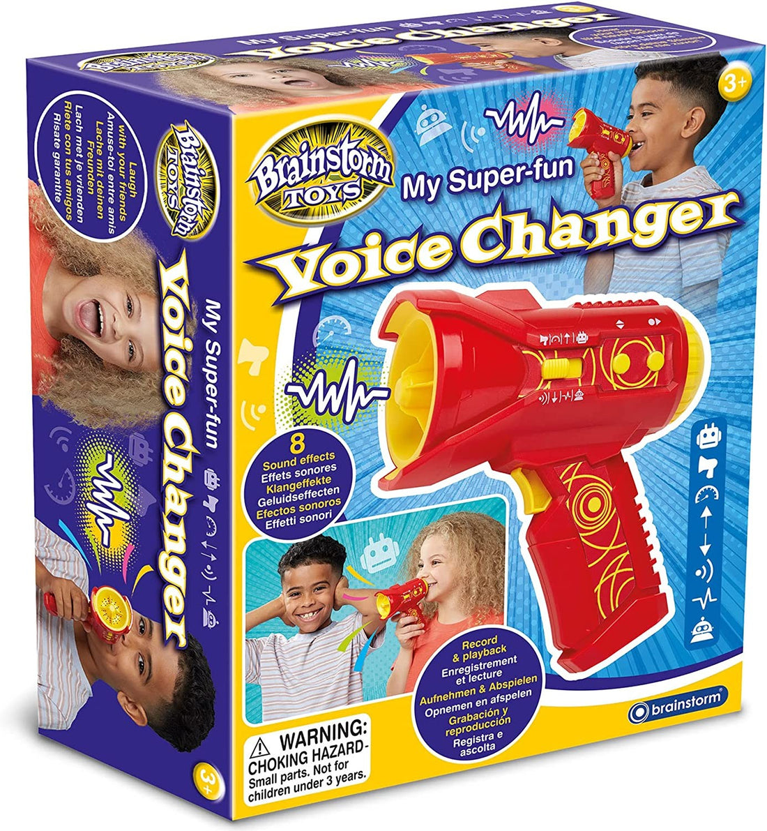 Cambiador de voz super divertido - Brainstorm Toys E2082