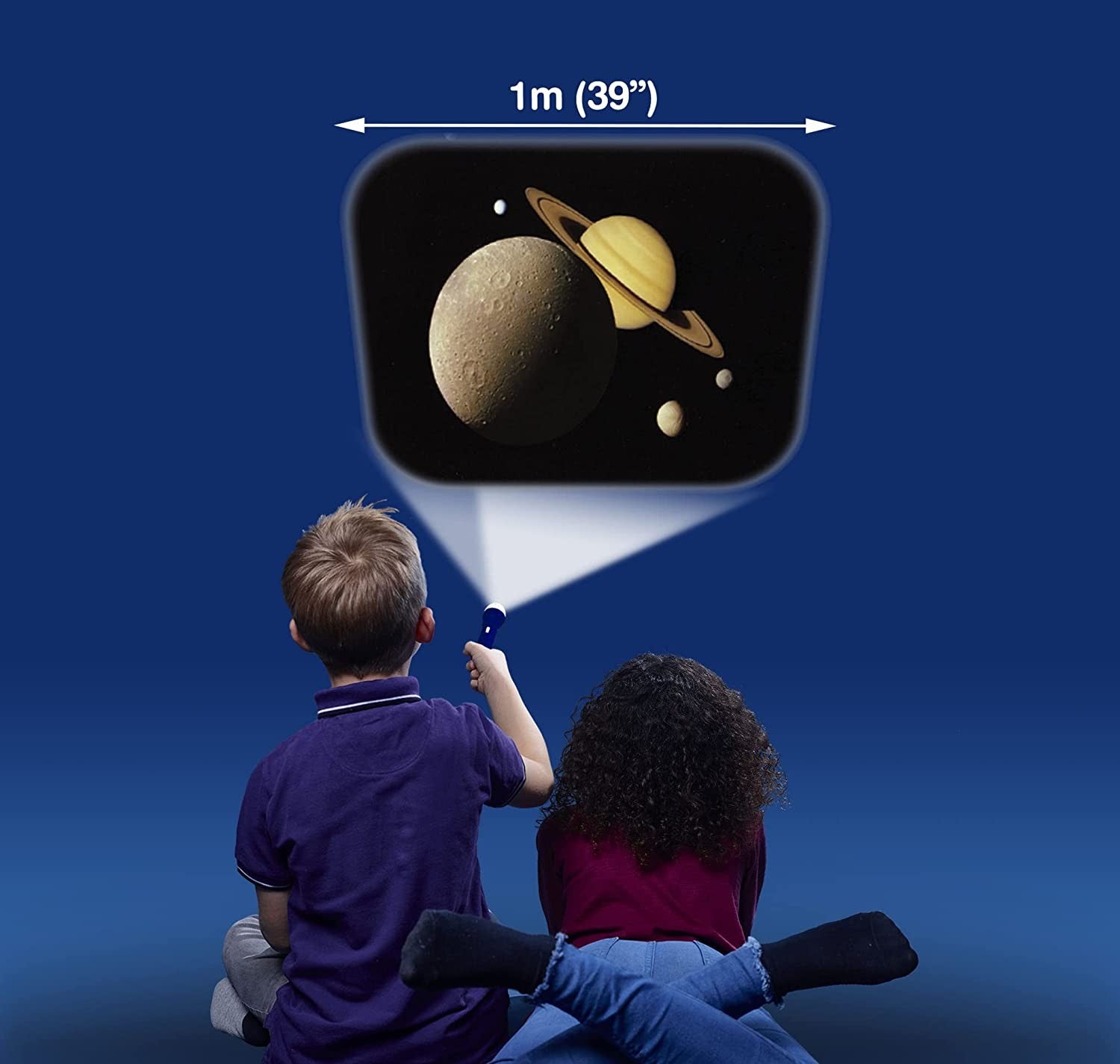Linterna con proyector de imágenes del espacio - brainstorm toys e2008