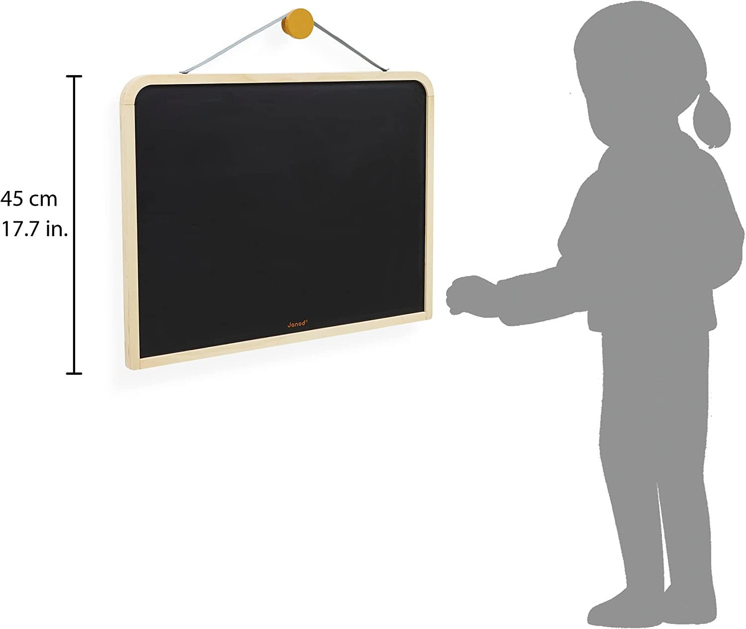 Pizarra magnética de pared reversible - janod j09635