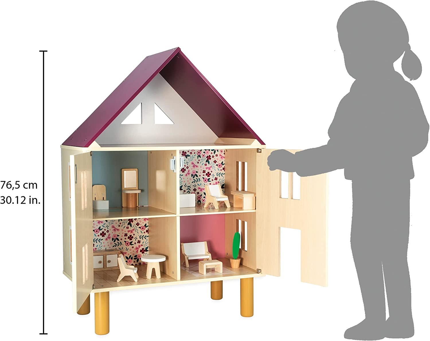 Casa de muñecas de madera Twist - Janod J06617