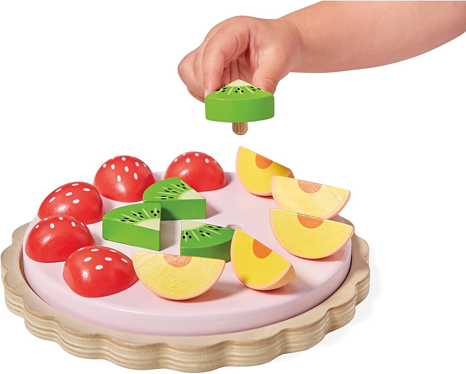 Juego de imitación mi primera tarde de frutas de madera - Janod J06628