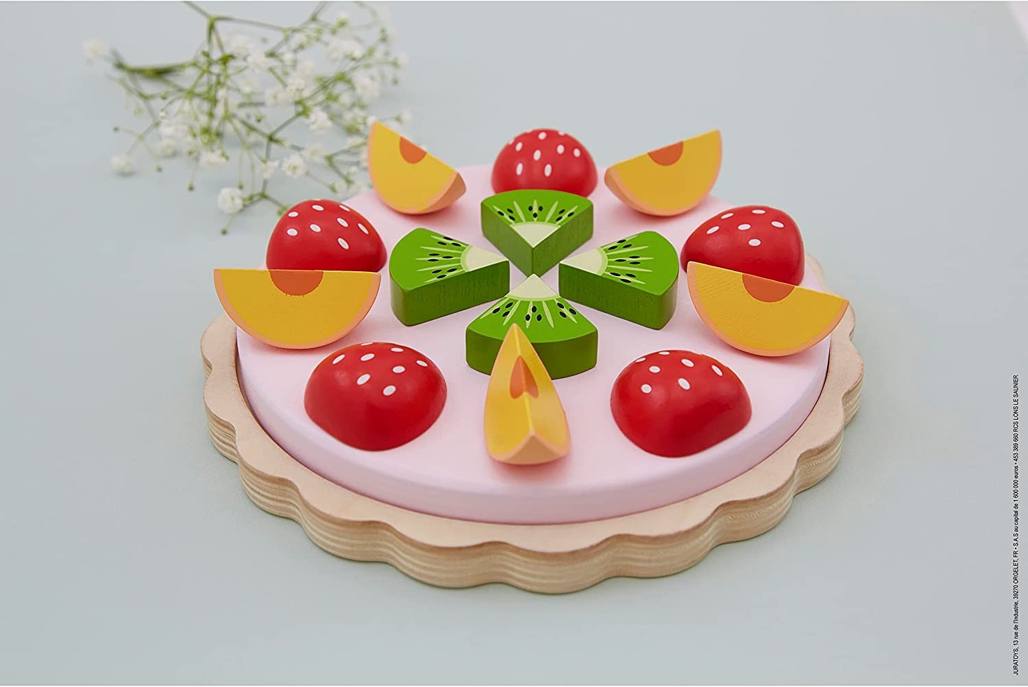 Juego de imitación mi primera tarde de frutas de madera - Janod J06628