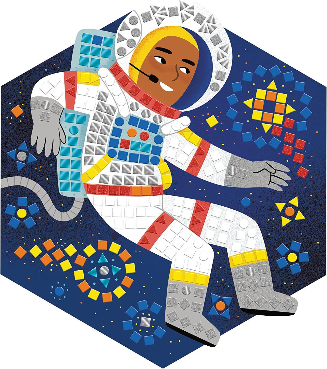 Juego creativo 5 cuadros de mosaicos - Janod J07855