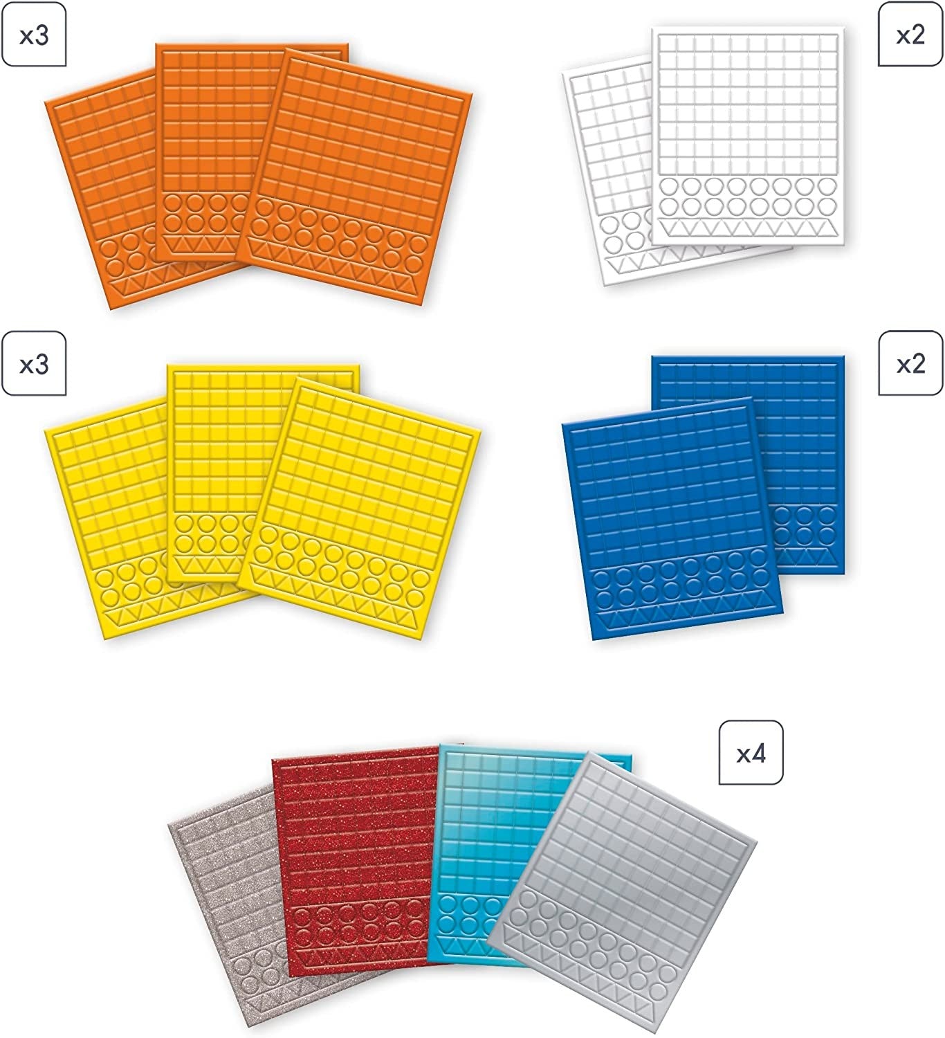 Juego creativo 5 cuadros de mosaicos - Janod J07855