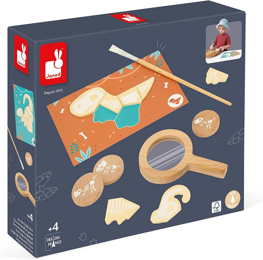 Juego de excavación de dinosaurios - Janod J05832