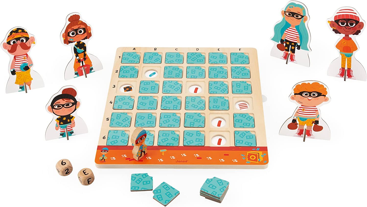 Juego de mesa educativo Proyecto Bandido - Janod J05087