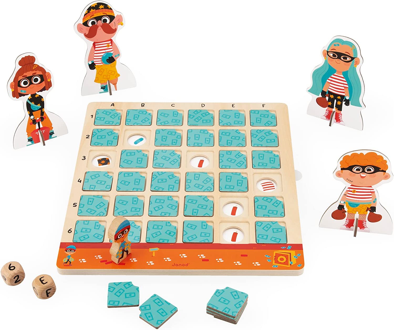 Juego de mesa educativo Proyecto Bandido - Janod J05087