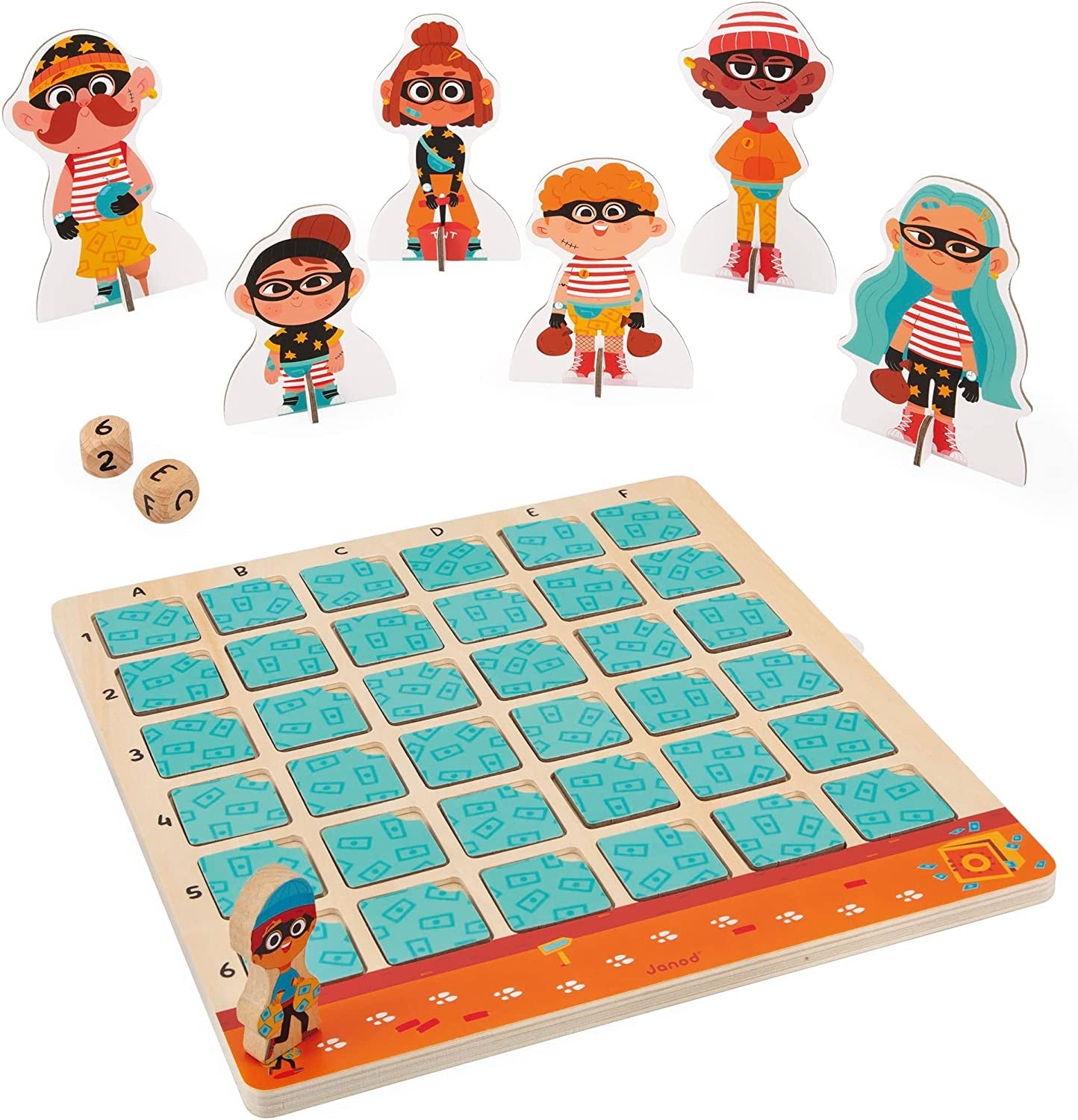 Juego de mesa educativo Proyecto Bandido - Janod J05087