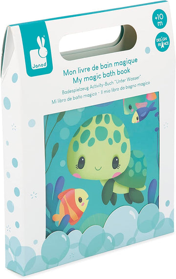 Libro de baño La vida mágica de las tortugas - J04721