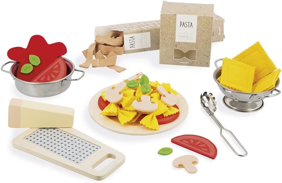 Pretend Play Kitchen Toy - Pasta Mix - Janod J06598