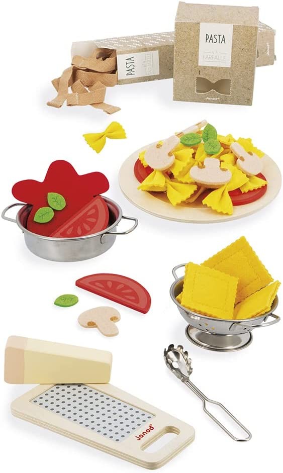 Pretend Play Kitchen Toy - Pasta Mix - Janod J06598