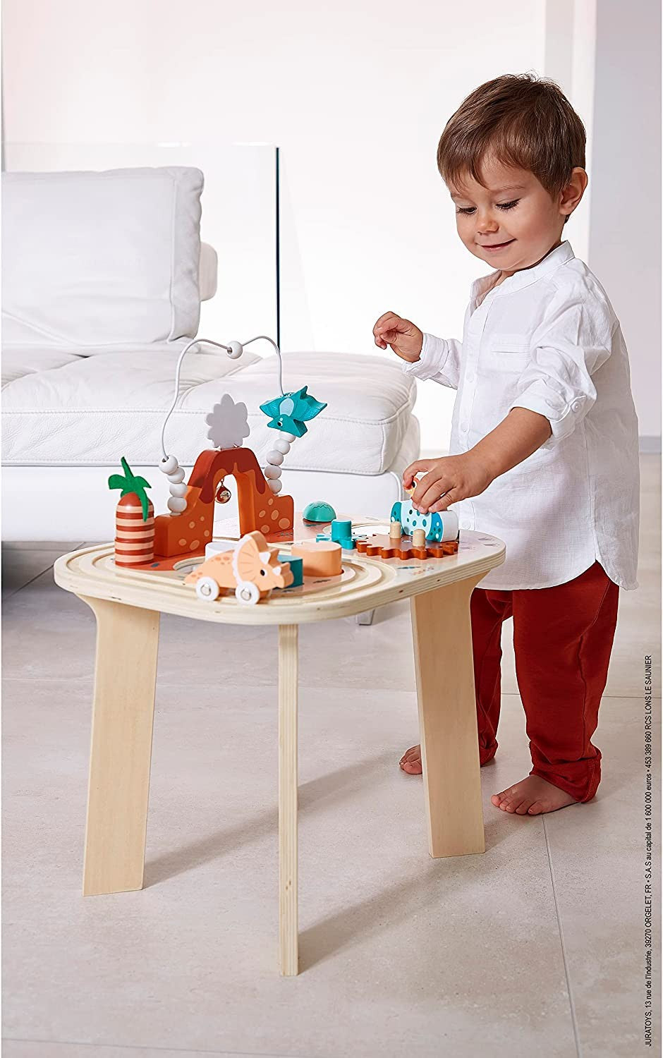 Mesa de actividades dino - janod j05825