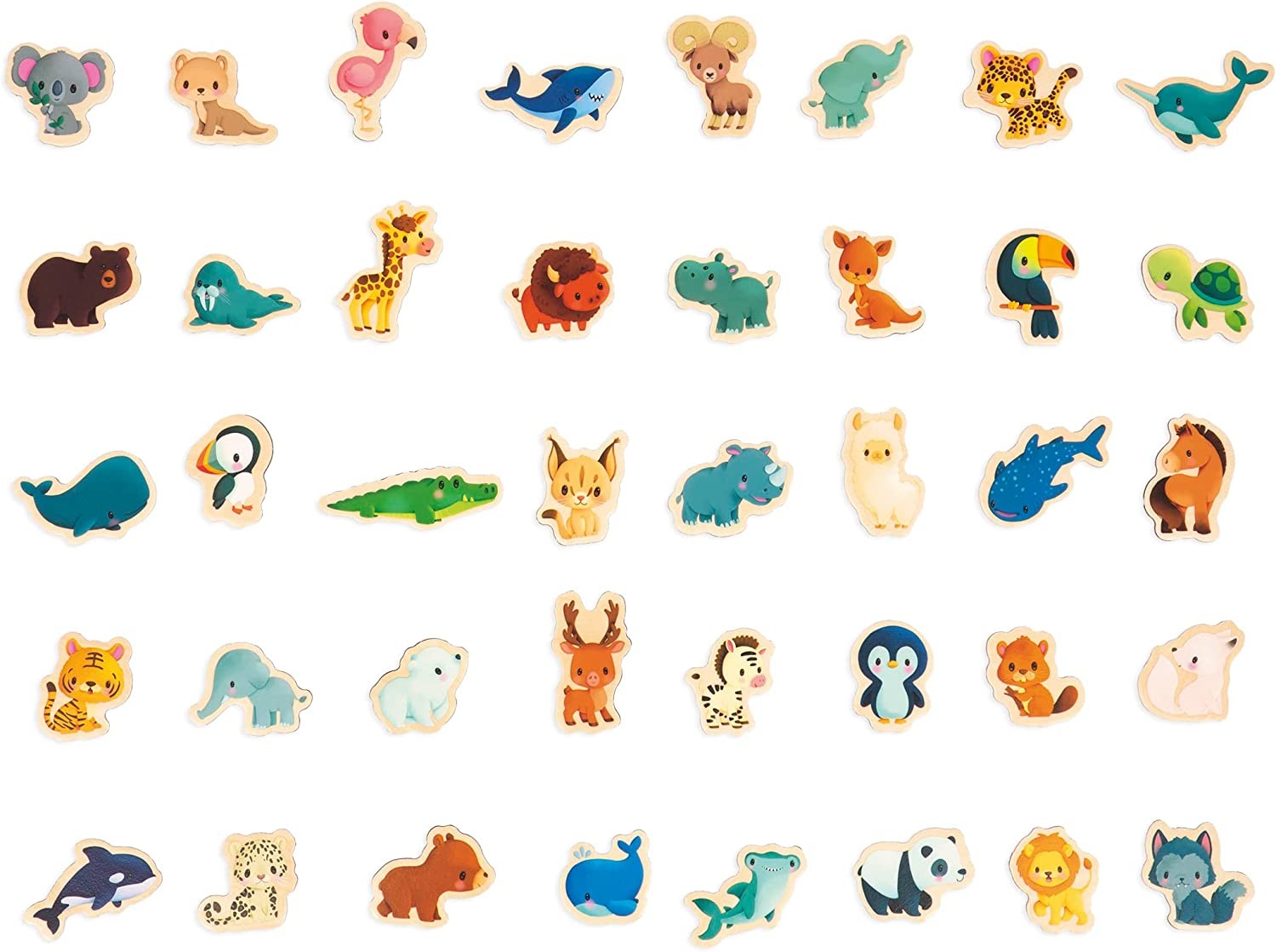 Puzzle magnético minikids - janod j05468