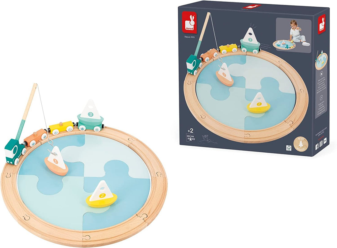 Juego de construcción circuito de veleros - Bolid - Janod J04629