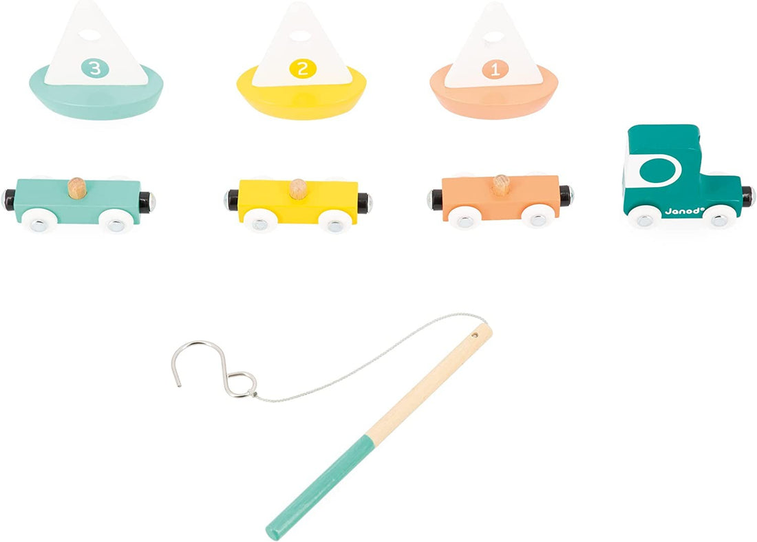 Juego de construcción circuito de veleros - Bolid - Janod J04629