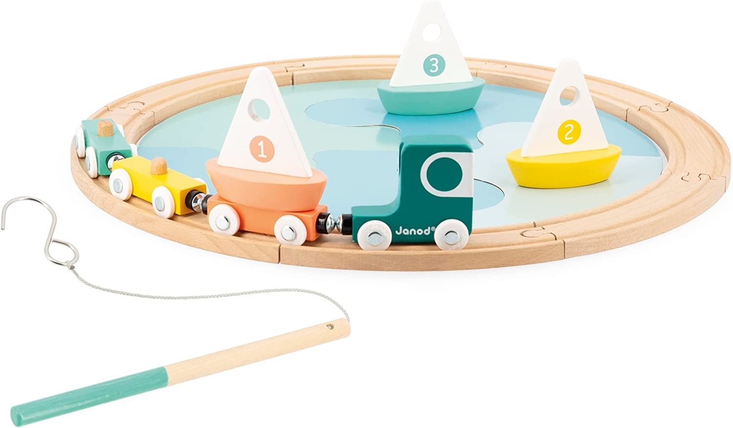 Sailboat Circuit Construction Set - Bolid - Janod J04629