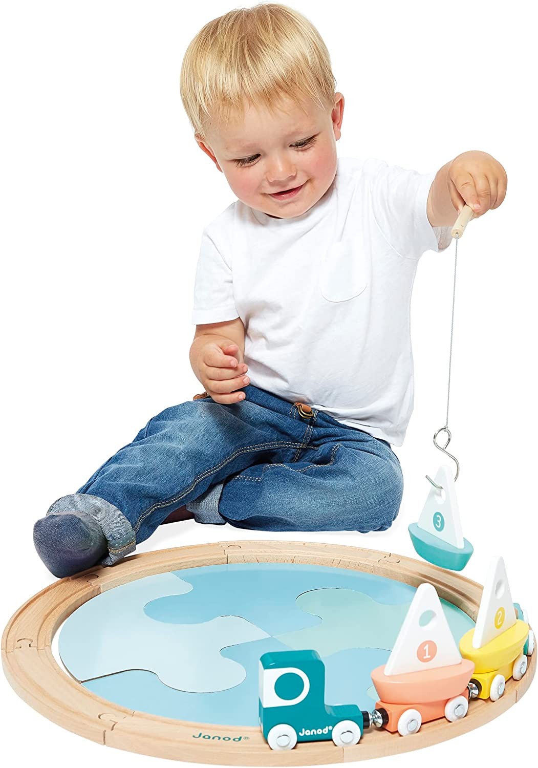 Sailboat Circuit Construction Set - Bolid - Janod J04629